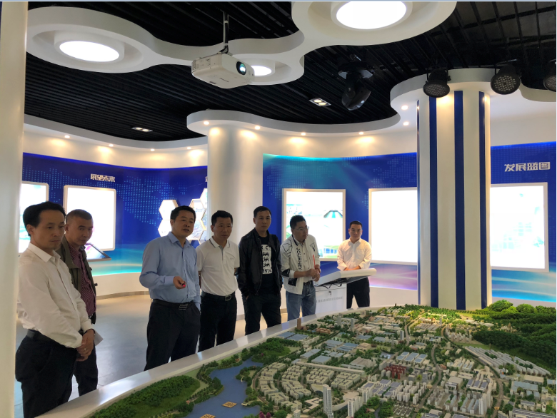 集团董事长、总裁刘裕前往常德津市考察访问